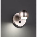 Mylights Demet Habek Panasonic Gün İsigi Ampullü Paslanmaz Siyah Gövde Anahtarlı Led Aplik Led Spot Hareketli Başlık Tekli Siyah