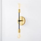 Mylights Gold Ikili Duvar Aplik Retro Rustik Aplik