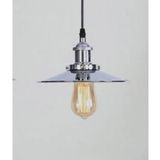 Mylights Gümüş Metal Tekli Sarkıt Avize Modern Tekli 22 Cm En