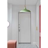 Mylights ıdır Metal Yeşil Sarkıt Avize Modern Spor Avize 35CM Salon Mutfak Koridor Cafe Restorant Yatak Odası