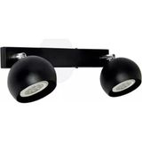 Mylights Ikili LED Aplik LED Avize LED Spot Hareketli Başlık Duvar Aplik Ayna Usutu Aplik Panasonıc Ampullu Gun Işıgı Ampullu - Siyah