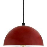 Mylights Kırmızı Çocuk Odası Yatak Odası Kafe Otel Tekli Metal Sarkıt Avize 30 Cm
