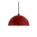Mylights Kırmızı İçi Beyaz Metal Sarkıt Avize 30 Cm