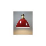 Mylights Kırmızı Metal Sarkıt Avize Bronz Askılı - Ahşap - 1