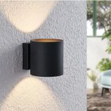 Mylights Led Aplik G9 Led Aplik Çift Yönlü Duvar Aplik Gece Lambası Siyah Aplik Ampul Dahildir