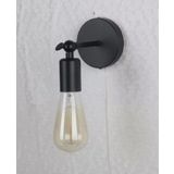 Mylights Mafsalı Hareketli Mat Siyah Duvar Aplik Gece Lambası Okuma Lambası