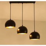 Mylights Masa Üstü Küre Metal Sarkıt Avize Kasa 60 cm - Siyah - 3