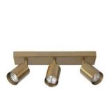 MYLİGHTS MAT ALTIN KAPLAMA ÜÇLÜ LED SPOT HAREKETLİ LED AVİZE LED APLİK