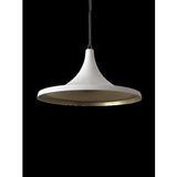 Mylights Metal Sarkıt Avize Beyaz İçi Sarı 36 Cm Sarkıt