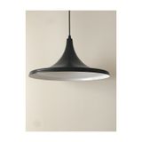 Mylights Metal Siyah İçi Beyaz Vinatge Msarkıt Avize 36 Cm En