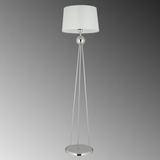 Mylights Modern Krom Gövde Beyaz Başlık Köşe Lambası Lambader