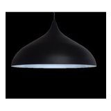 Mylights Modern Siyah İçi Gümüş Metal Sarkıt Avize 45 Cm En