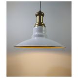 Mylights Modern Spor Bronz Süslü Metal Tekli Sarkıt Avize - Ahşap - 1