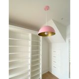 Mylights Modern Spor Cocuk Odası Genc Odası Yatak Odası Pembe Metal Sarkıt Avize 30 cm - Ahşap - 1