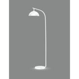 Mylights Modern Spor Mat Beyaz Yerden Aydınlatma 180 cm Köşe Lambası Lambader