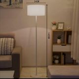 Mylights Modern Spor Yerden Aydınlatma Beyaz Köşe Lambası Lambader