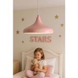 Mylights Pastel Pembe Avize Genç Çocuk Odası Için Dekoratif Aydınlatma Modern Metal Tavan Sarkıt