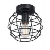 Mylights Plofonyer Armatür Retro Dünya Kafes Tavan Avize
