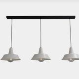 Mylights Ret4ro Rustik Vintage Metal Masa Üstü Sıralı Üçlü Avize 120 Cm