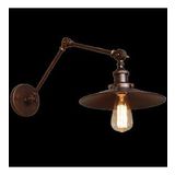 Mylights Retro Bakır Eskitme Mafsalı Hareketli Rustik Aplik