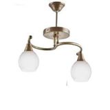 Mylights Retro Eskitme İkili Opal Camlı Avize
