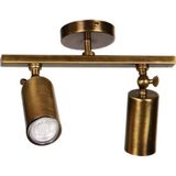 Mylights Retro Eskitme Kaplama LED Spot Avize LED Spot Aplik Harekli Başlık Günışığı LED Ampullü - Ahşap - 1