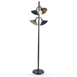 Mylights Retro Mafsalı Dörtlü Hareketli Köşe Lambası Lambader