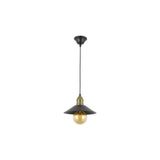Mylights Retro Metal Sarkıt Avize 23 cm Rustik Tekli - Renkli - 1
