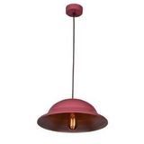 Mylights Retro Metal Sarkıt Avize Pembe İçi Beyaz