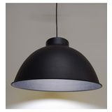 Mylights Retro Metal Sarkıt Avize Rustik Tekli Siyah İçi Siyah 30 Cm