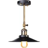 Mylights Retro Metal Vintiga Mafsalı Hareketli Avize Başlık En 22 cm - Ahşap - 1