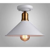 Mylights Retro Rustik 30 cm Beyaz Tavan Avize