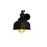 Mylights Retro Rustik Antirasit Başlıklı Aplik Duvar Lambası