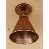 MYLİGHTS RETRO RUSTİK BAKIR ESKİTME KONİK AVİZE 189 CM EN