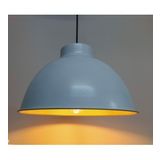 Mylights Retro Rustik Beyaz İçi Altın Metal Sarkıt