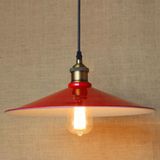 MYLİGHTS RETRO RUSTİK KIRMIZI İÇİ BEYAZ METAL SARKIT AVİZE