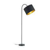 Mylights Retro Rustik Kumaş Başlık Köşe Lambası Lambader