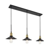 Mylights Retro Rustik Masa Üstü Sarkıt Üçlü Avize 120 Cm