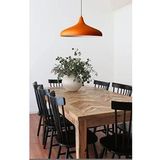 Mylights Retro Rustik Metal Sarkıt Turuncu Avize 35 Cm Çap
