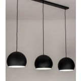 Mylights Retro Rustik Metal Sarkıt Üçlü Masa Üsütü Sıralı Küre 60 Cm Taban