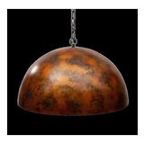 Mylights Retro Rustik Metal Sarkıt Vintage Bakır Eskitme Zincirli Avize 40 Cm En