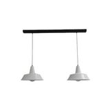 Mylights Retro Rustik Metal Sarkıt Vintage İkili Avize 100 Cm Kasa
