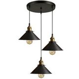Mylights Retro Rustik Sarkıt Avize Metal Üçlü