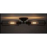 Mylights Retro Rustik Tavan ve Duvar Aplik Armatür Avize - Ahşap - 1