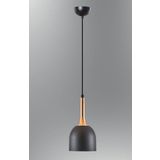 Mylights Retro Rustik Tekli Sakıt Avize Siyah Başlık