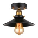Mylights Retro Rustik Tekli Tavan Avize Armatür - Ahşap - 1