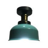 Mylights Retro Rustik Turkuaz Plofonbyer Tavan Avize