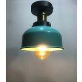 Mylights Retro Rustik Turkuaz Plofonyer Tavan Avize Armatür