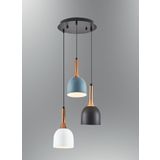 Mylights Retro Rustik Üçlü Sarkıt Avize