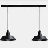 Mylights Retro Rustik Vintage İkili Masa Üstğ Sıralı Avize 100cm Kasa